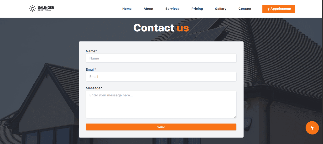 Electrician Website — screenshot 8
