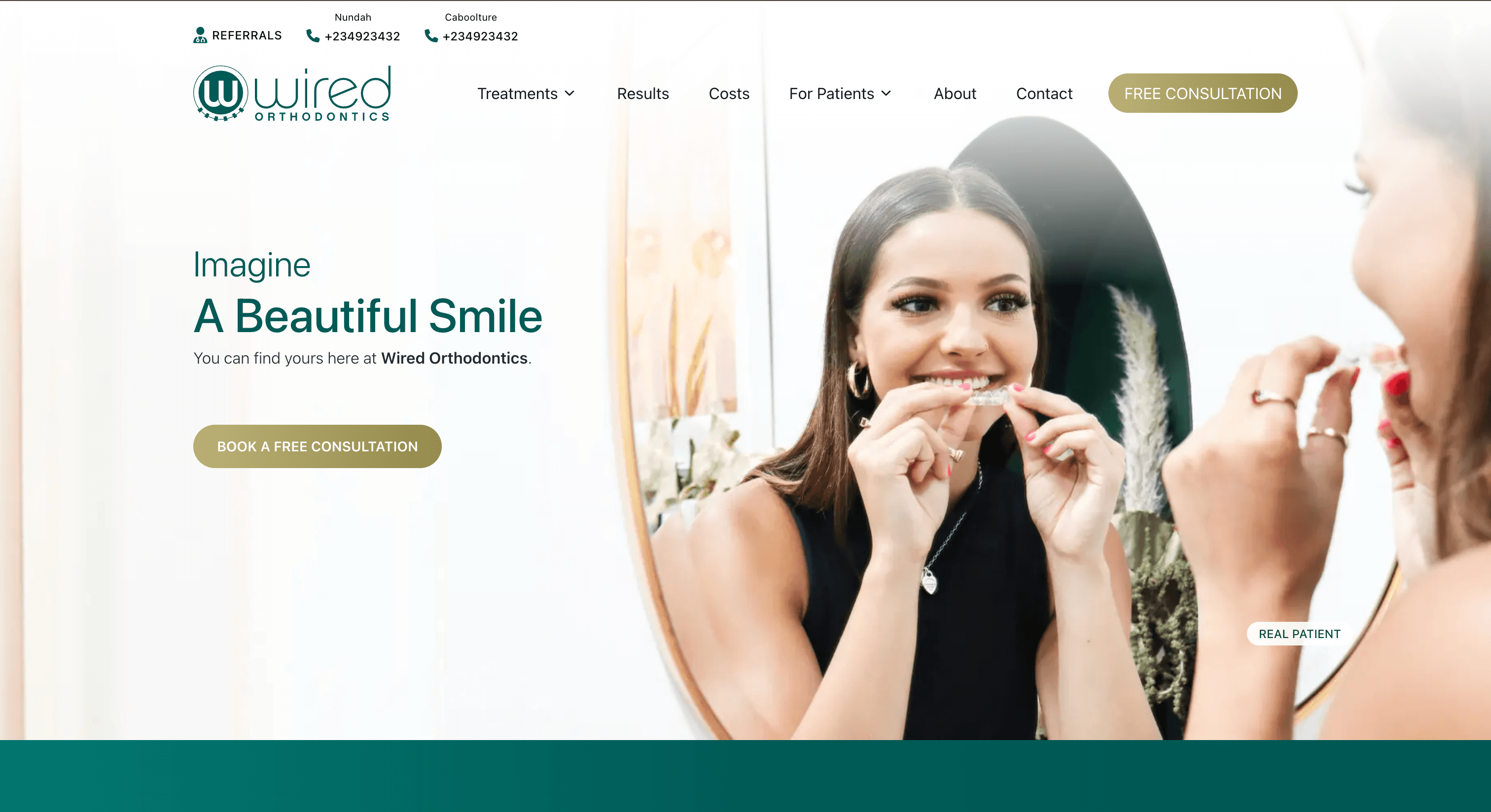 Orthodontics - Transform Your Smile project screenshot