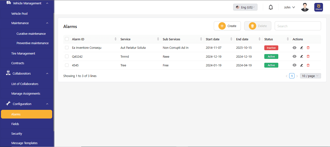 Truck Fleet Management System Admin Panel — screenshot 12