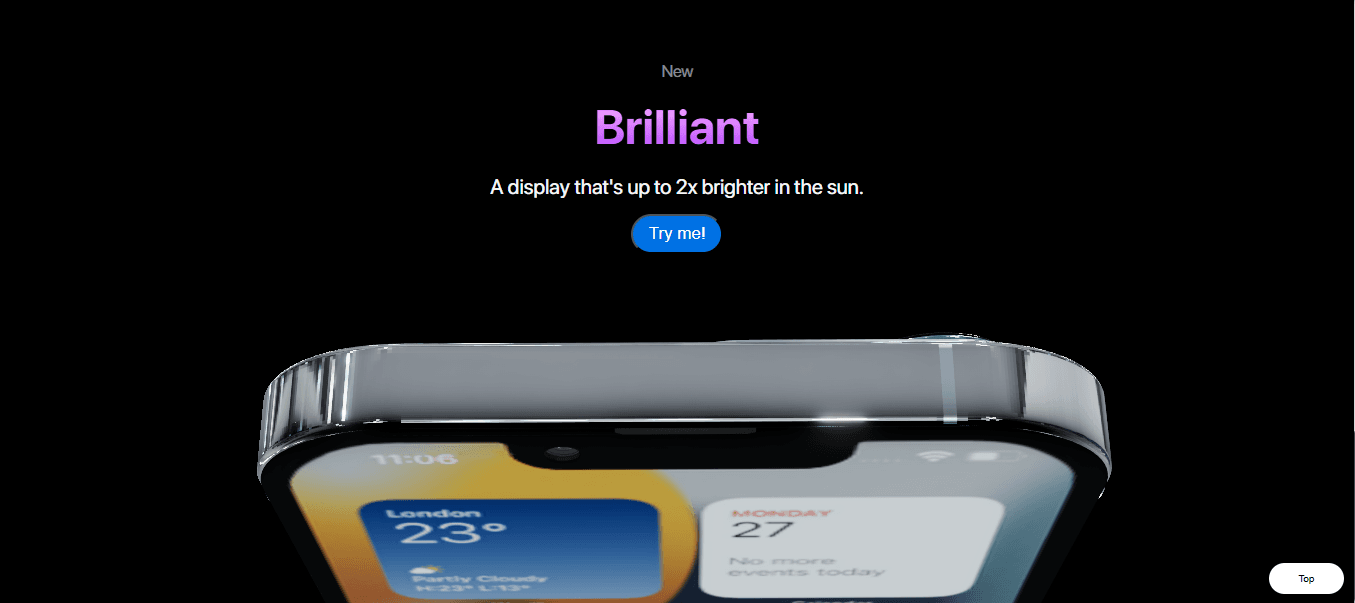 iPhone 3D animations — screenshot 3