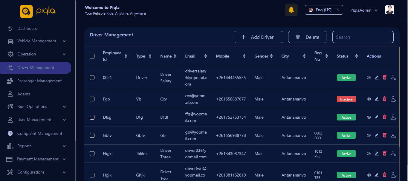 Piqla Admin Panel — screenshot 12