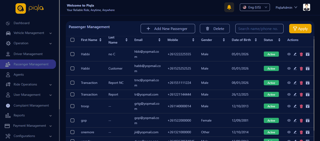 Piqla Admin Panel — screenshot 14