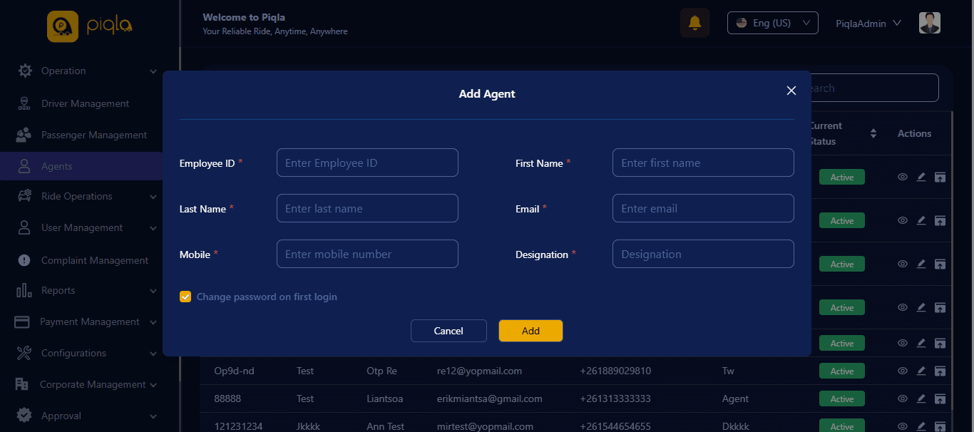 Piqla Admin Panel — screenshot 15