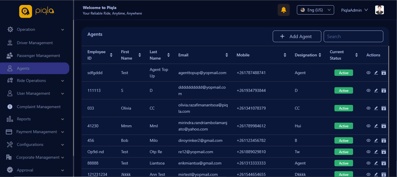 Piqla Admin Panel — screenshot 16