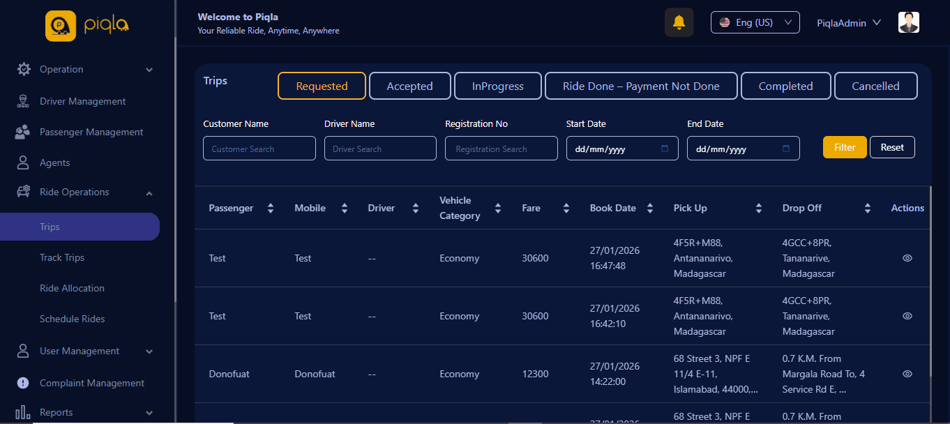 Piqla Admin Panel — screenshot 17