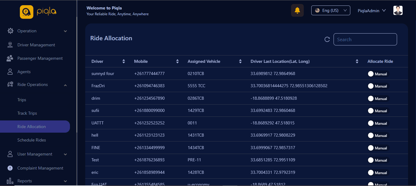 Piqla Admin Panel — screenshot 19
