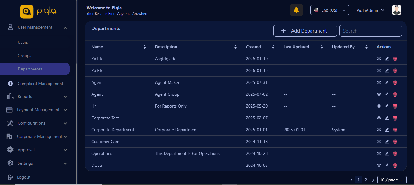 Piqla Admin Panel — screenshot 25