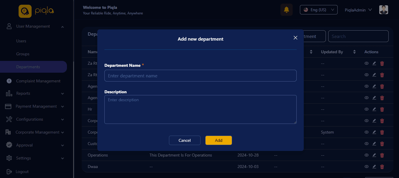 Piqla Admin Panel — screenshot 26