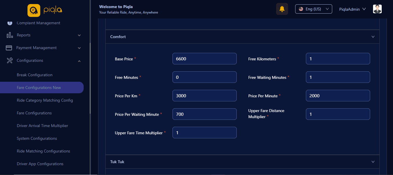 Piqla Admin Panel — screenshot 38
