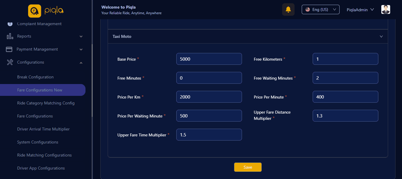Piqla Admin Panel — screenshot 40