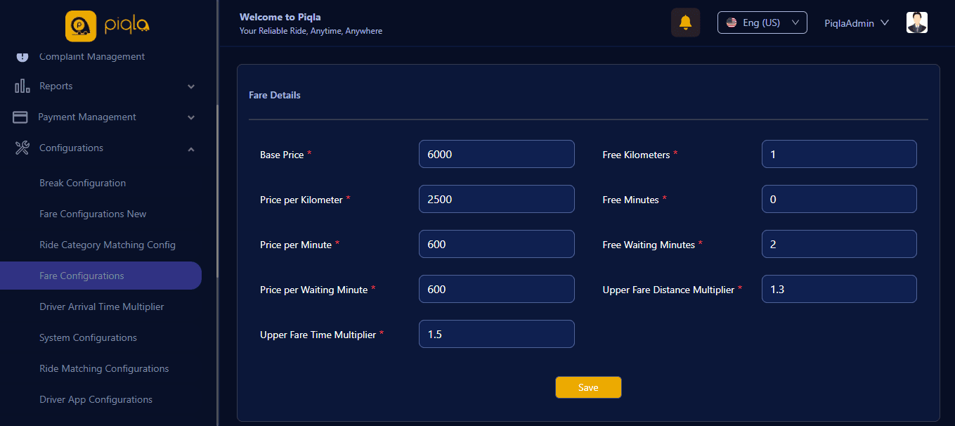 Piqla Admin Panel — screenshot 41