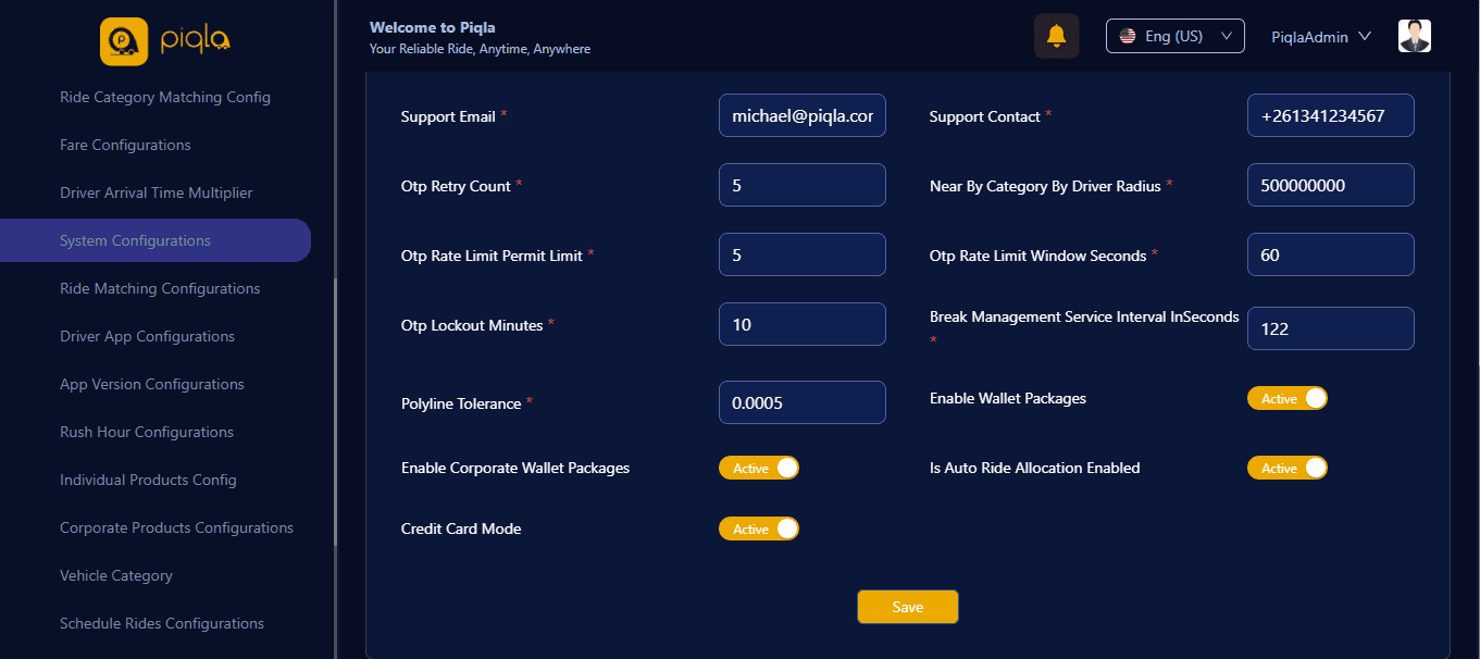 Piqla Admin Panel — screenshot 44