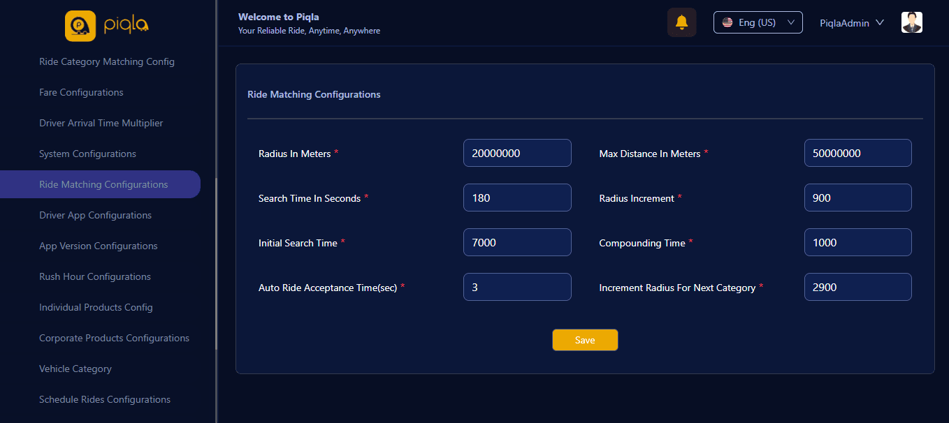Piqla Admin Panel — screenshot 45