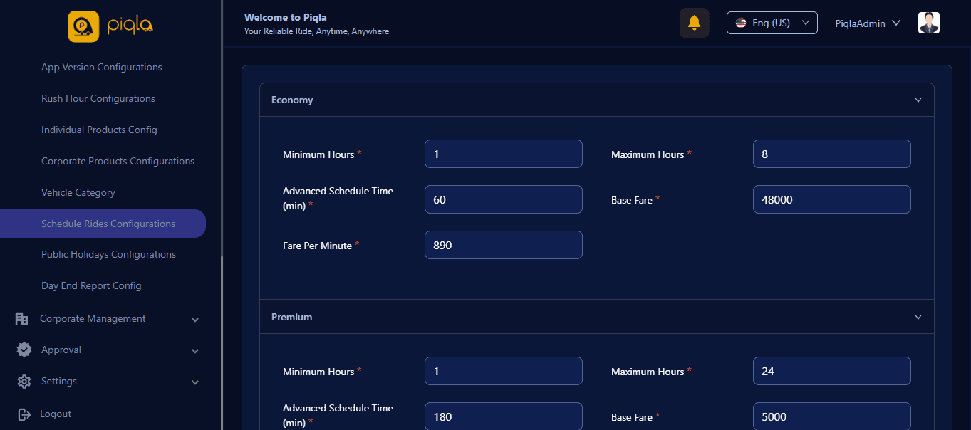 Piqla Admin Panel — screenshot 58