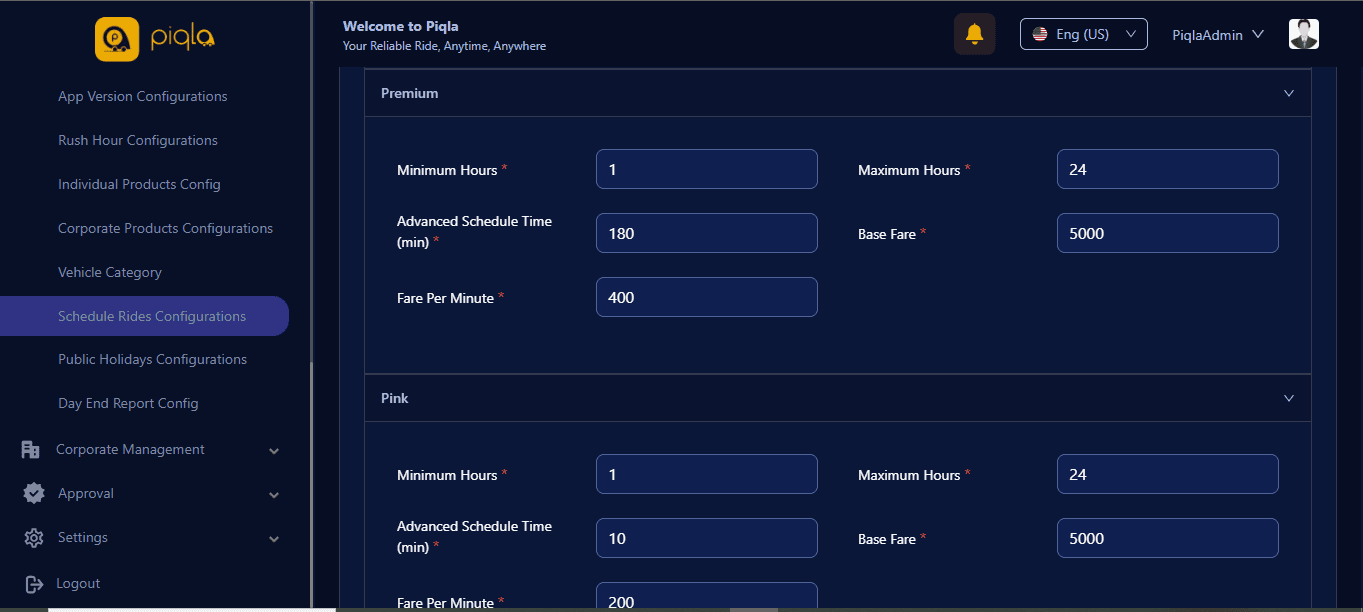 Piqla Admin Panel — screenshot 59