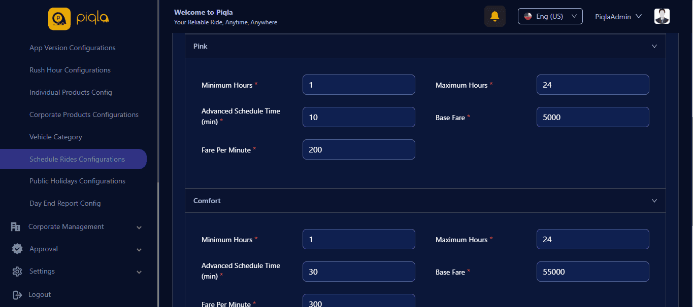 Piqla Admin Panel — screenshot 60