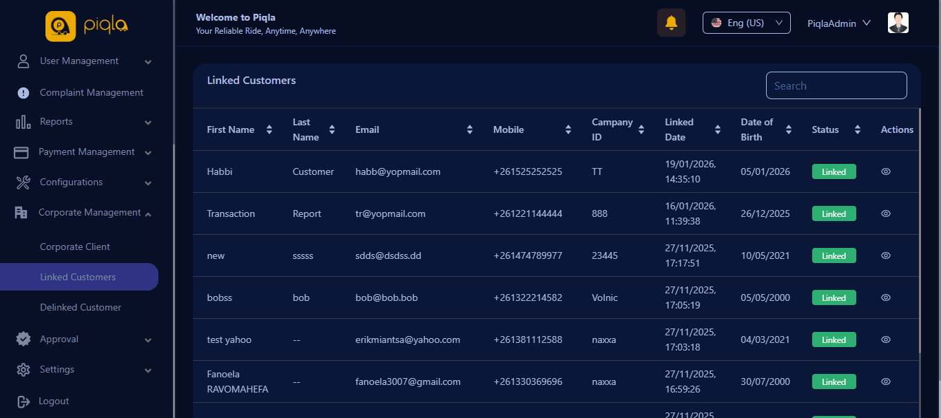 Piqla Admin Panel — screenshot 69