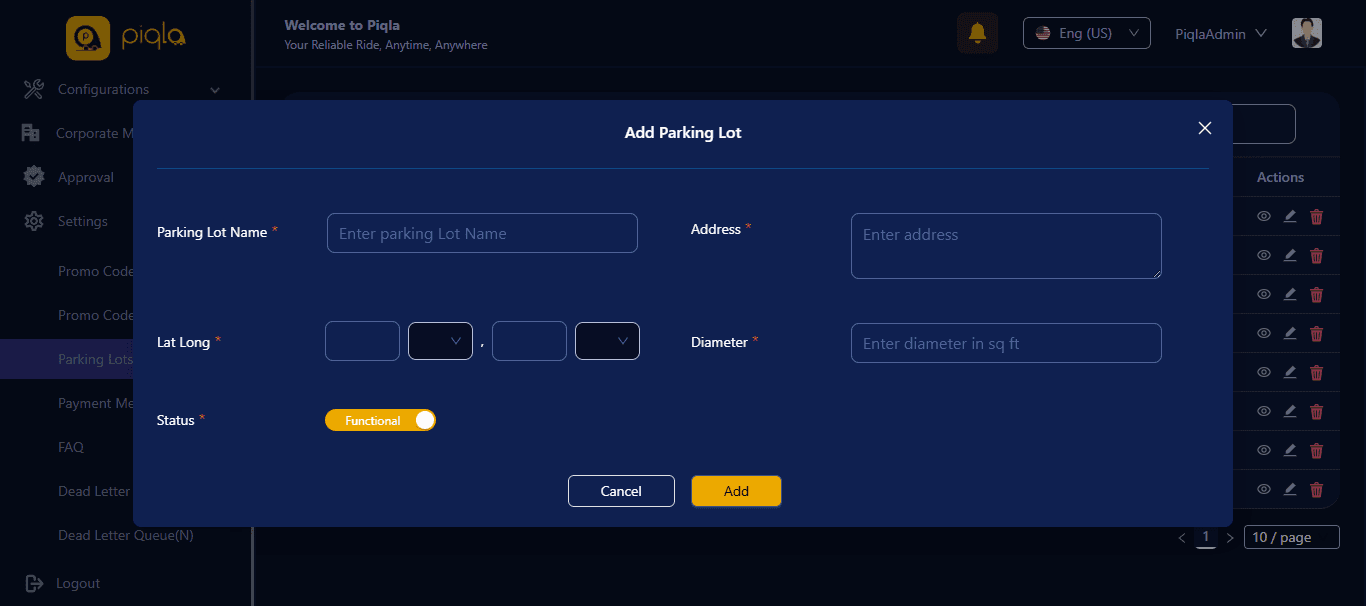 Piqla Admin Panel — screenshot 78