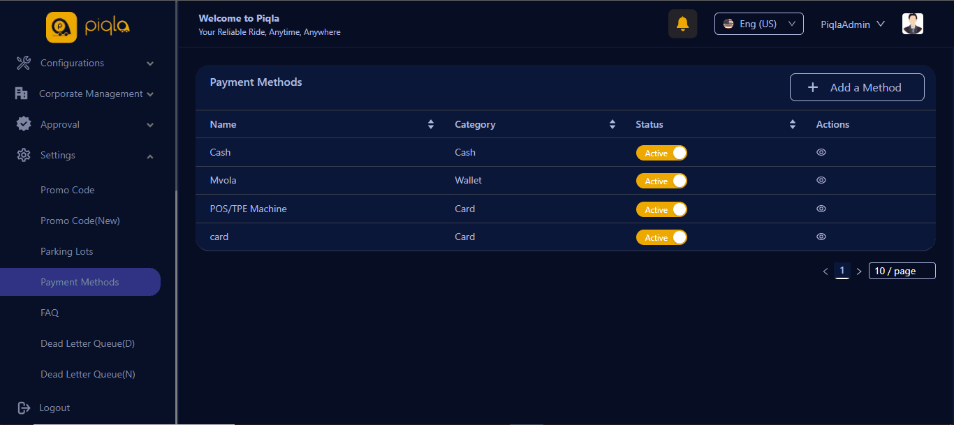 Piqla Admin Panel — screenshot 79