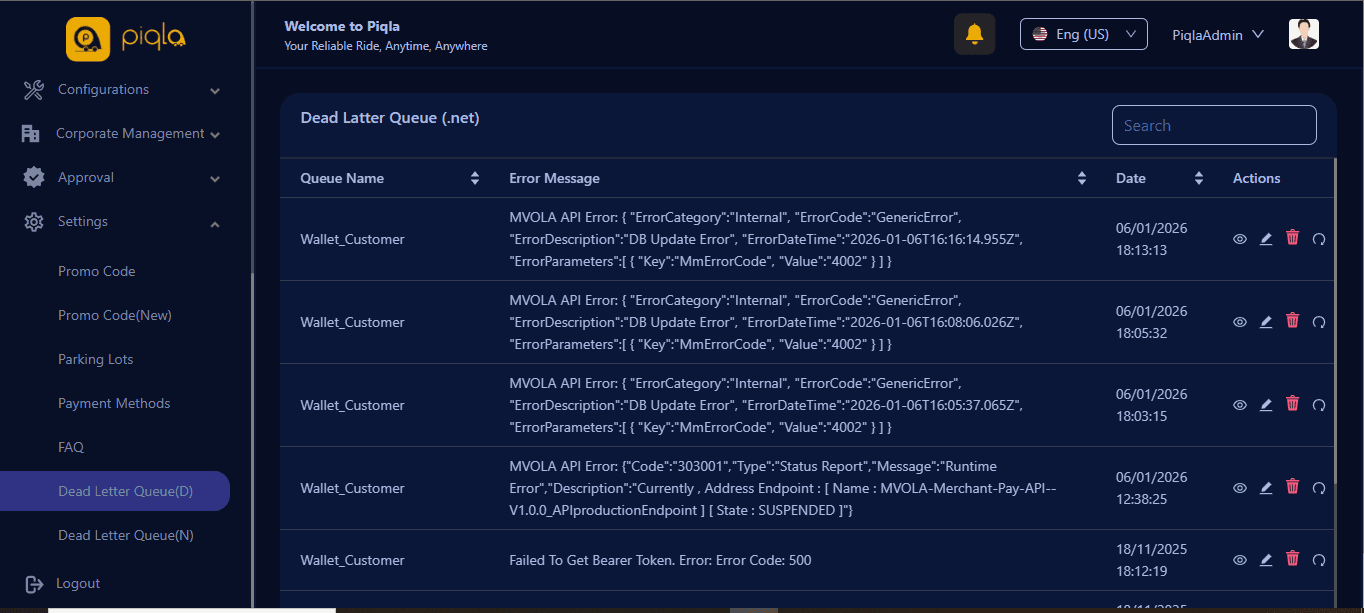 Piqla Admin Panel — screenshot 82