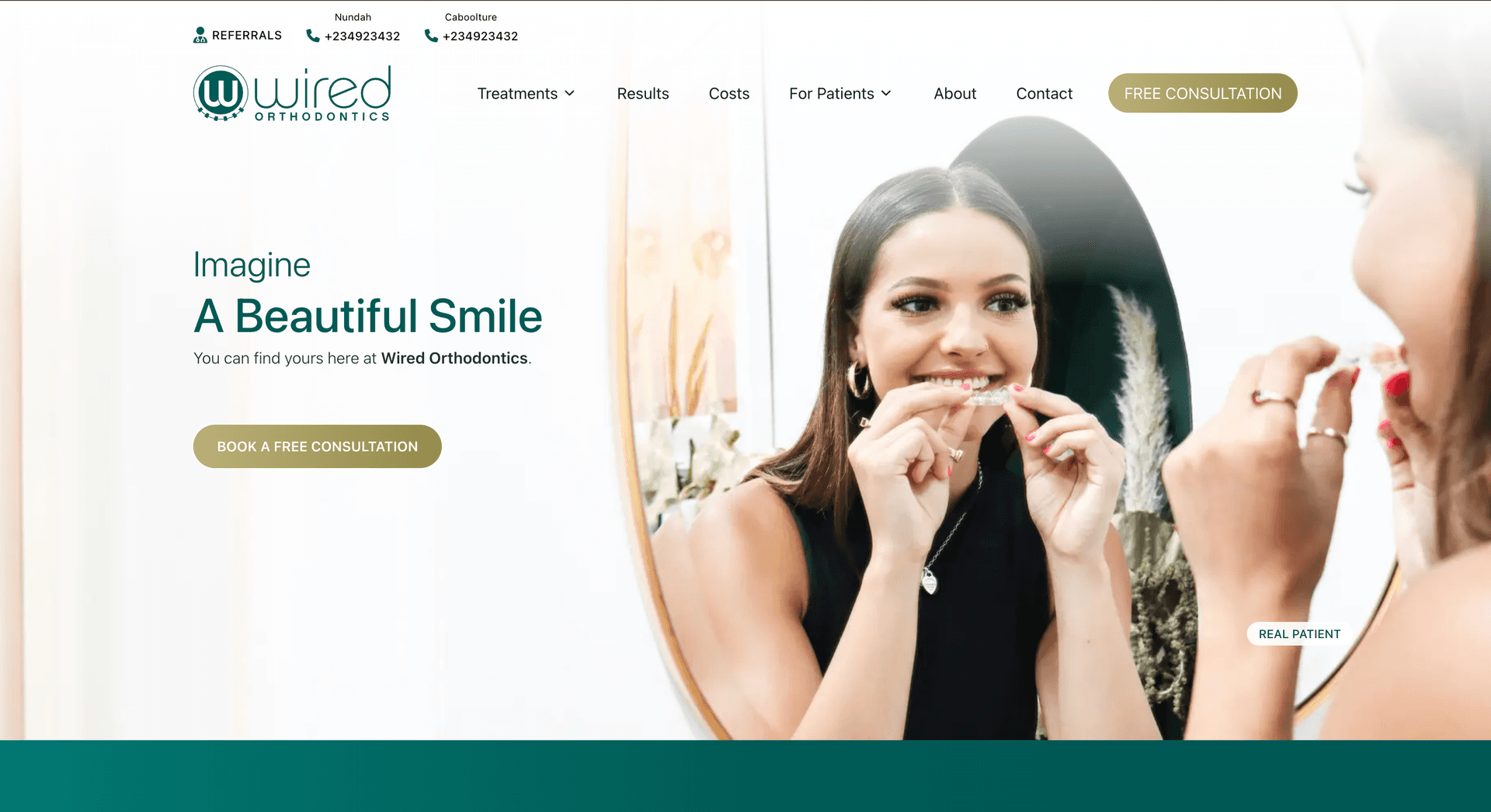 Orthodontics - Transform Your Smile project screenshot