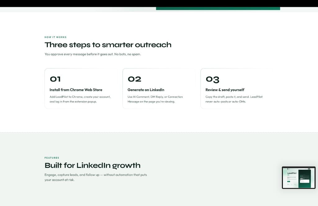 LeadPilot AI — screenshot 2