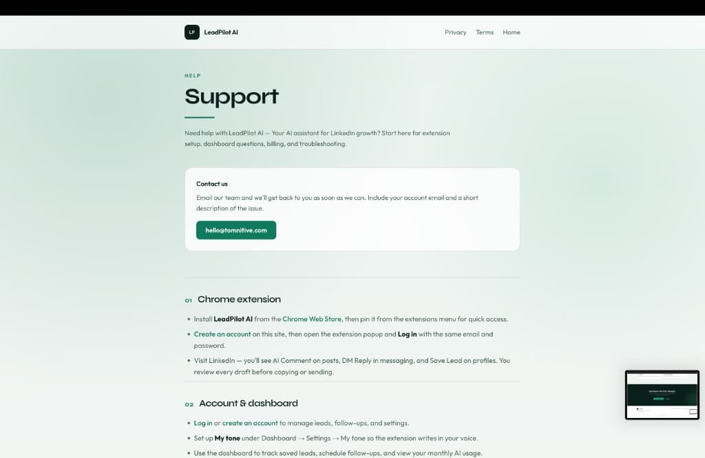 LeadPilot AI — screenshot 5