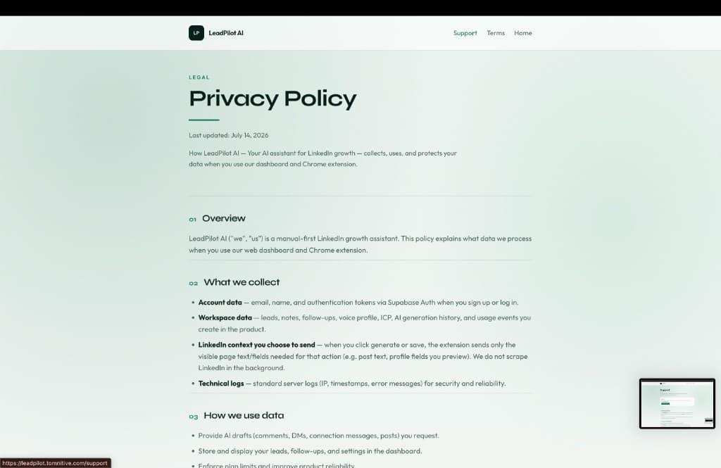 LeadPilot AI — screenshot 6