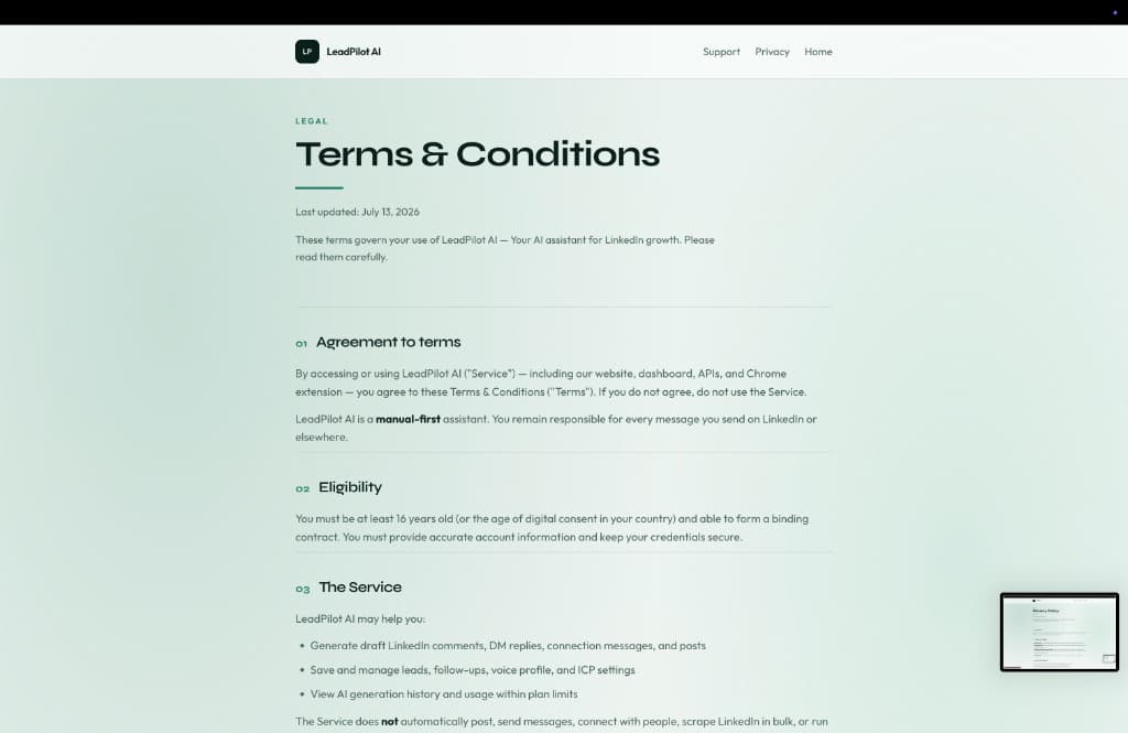 LeadPilot AI — screenshot 7