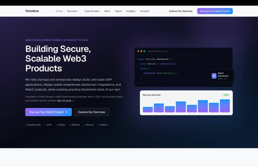 Tomnitive project screenshot