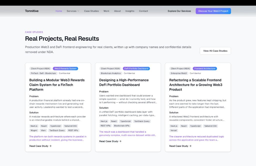 Tomnitive — screenshot 2