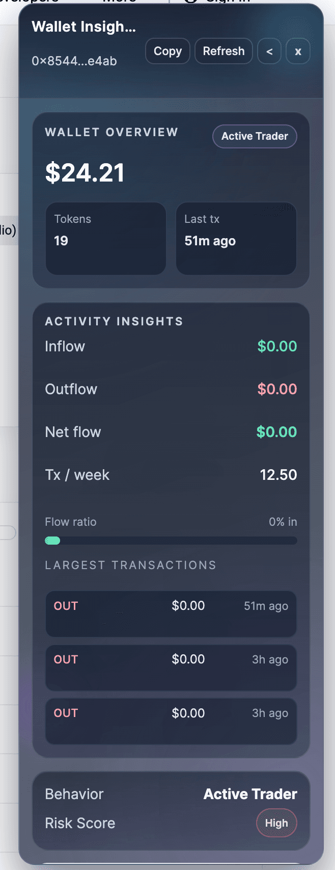 Wallet Insights for Etherscan project thumbnail