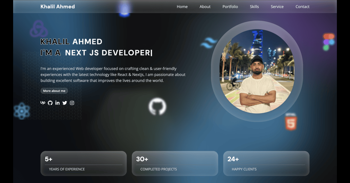 Khalil Ahmed | Web3 & DeFi Frontend Developer — Next.js, TypeScript